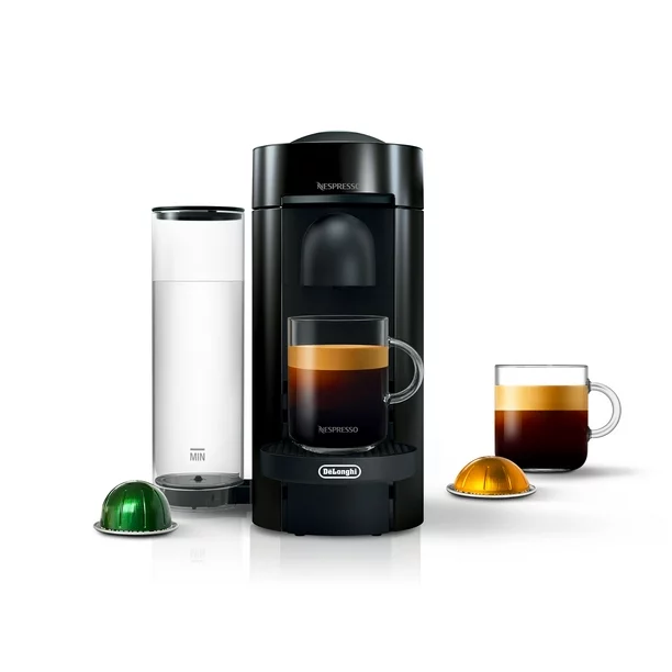 Nespresso VertuoPlus Deluxe Coffee and Espresso Machine