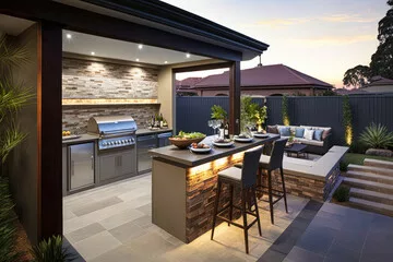 an outdoor kitchen bar jpg