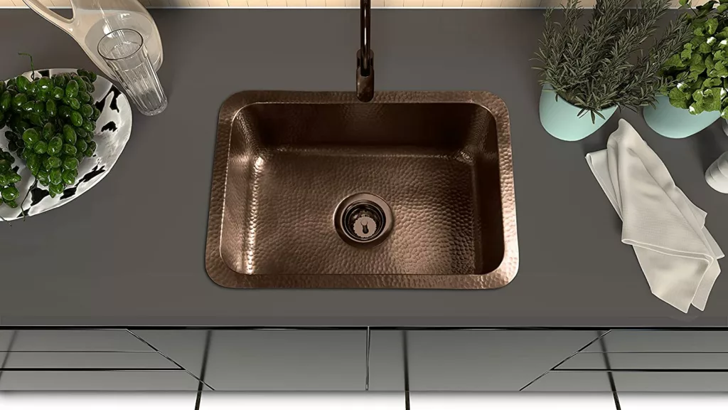 copper kitchen sink 1