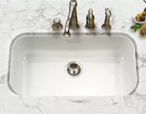 enamel kitchen sink