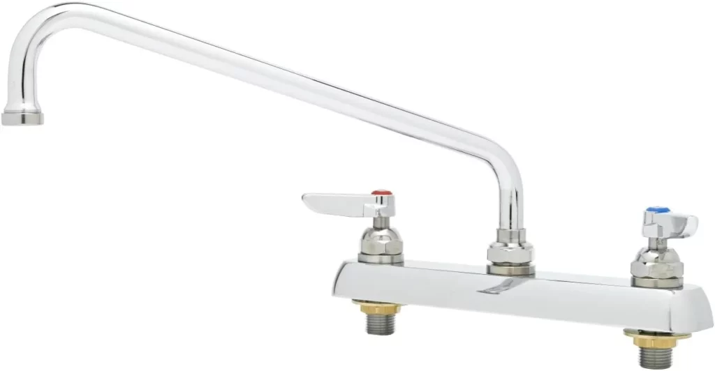 TS Brass B 1123 Workboard Deck Mount Faucet