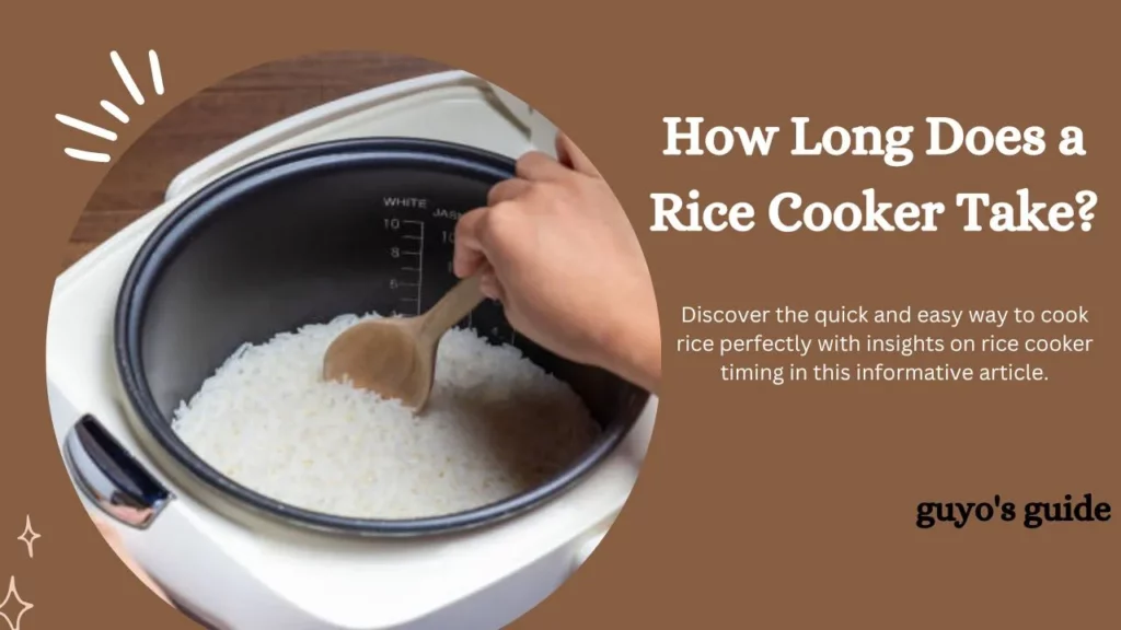 how long does a rice cooker take?