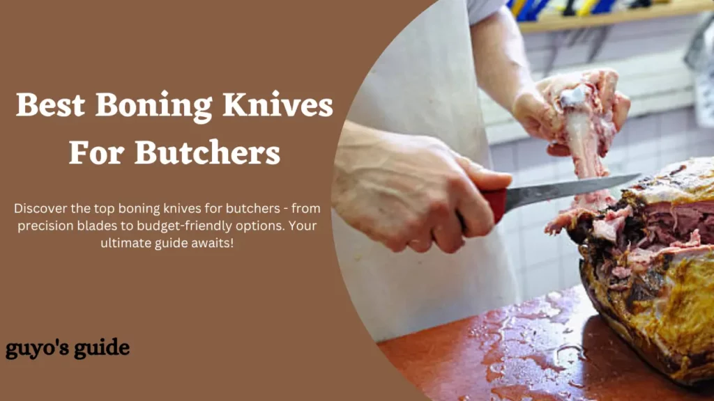 best boning knives for butchers