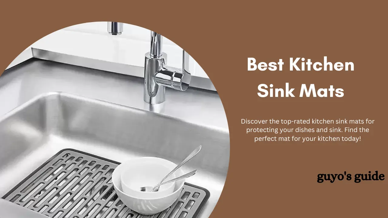 best kitchen sink mats