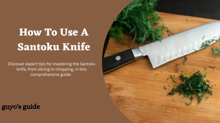 How To Use A Santoku Knife (Simple Guide)