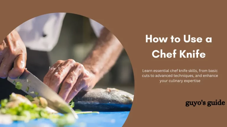 How to Use a Chef Knife (Simple Guide)