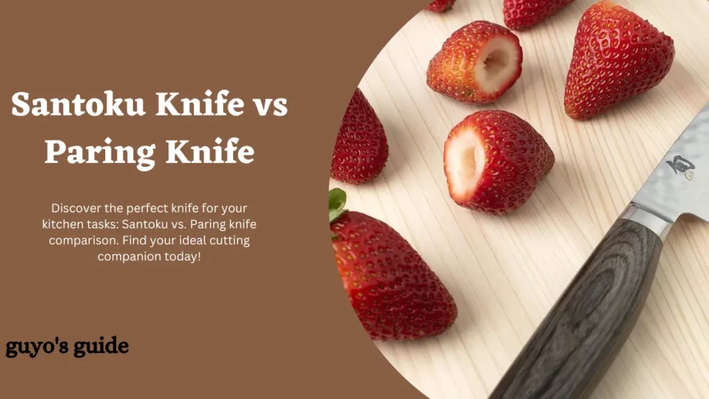 santoku knife vs paring knife