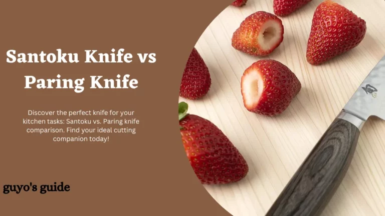 Santoku Knife vs Paring Knife (Expert Comparison)