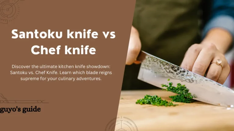 Santoku knife vs Chef knife (Full Comparison)