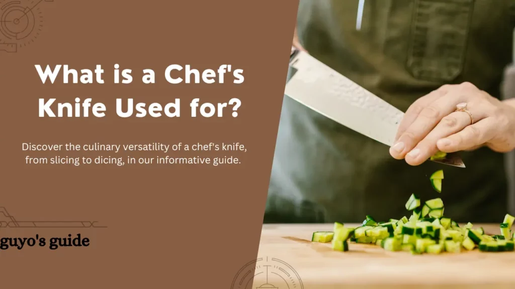 what is a chef knife used for