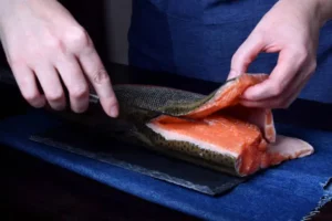 filleting fish