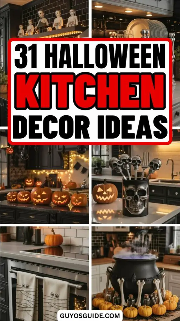 Halloween Kitchen Decor Ideas