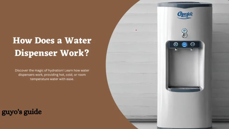 How Does a Water Dispenser Work?