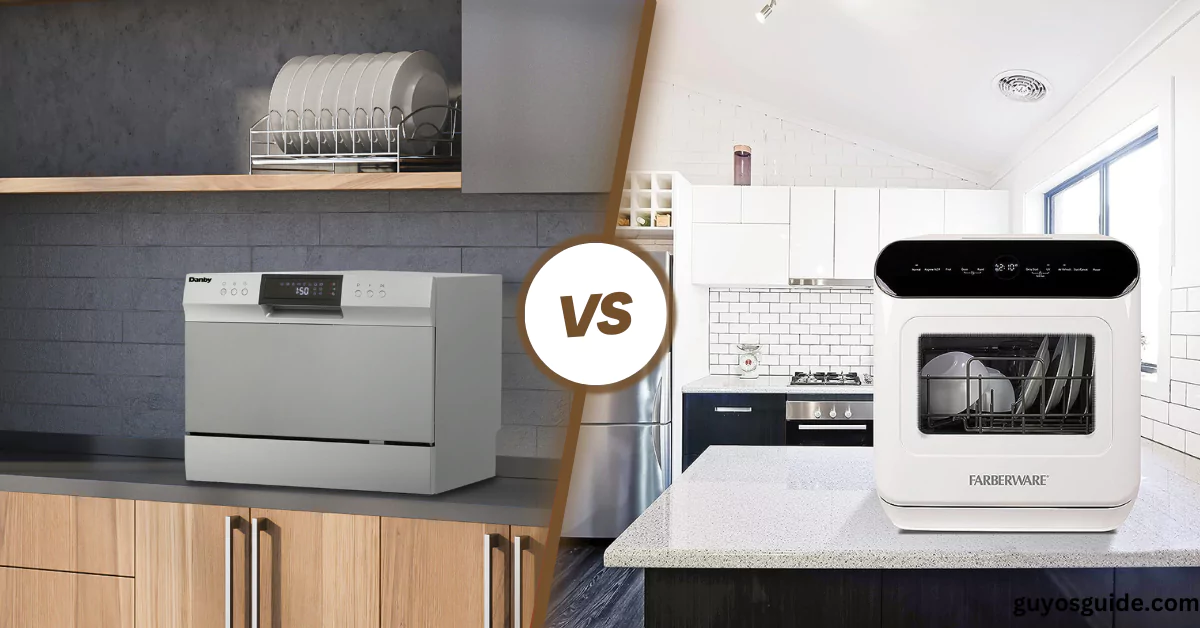 Countertop Dishwasher vs Portable Dishwasher