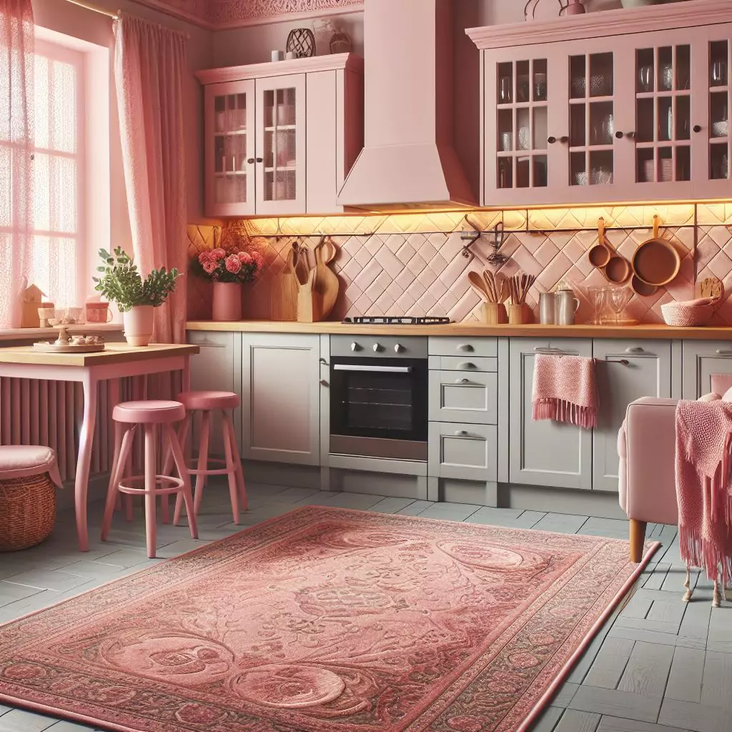 Pink kitchen decor ideas/Featured Image