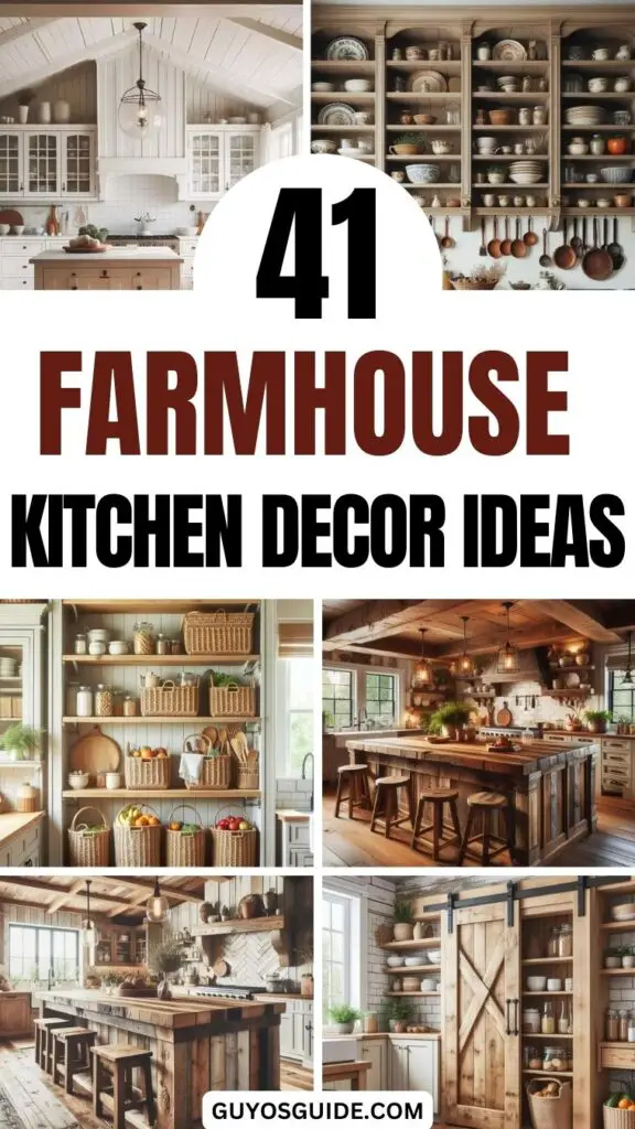 farmhouse kitchen decor ideas