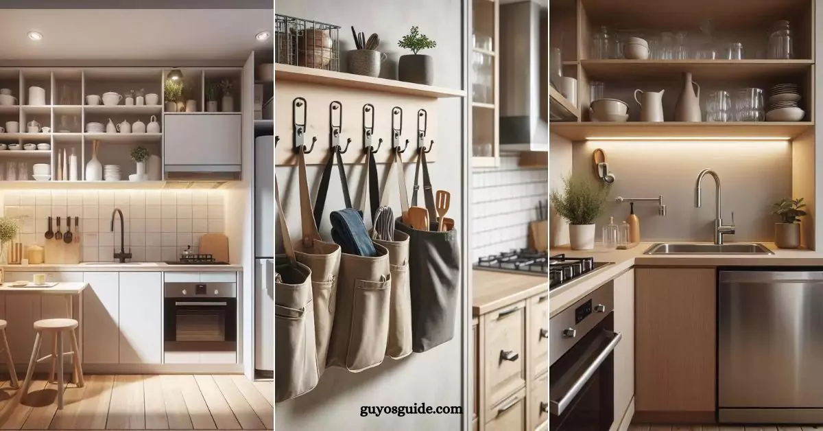 how to create space in a small kitchen