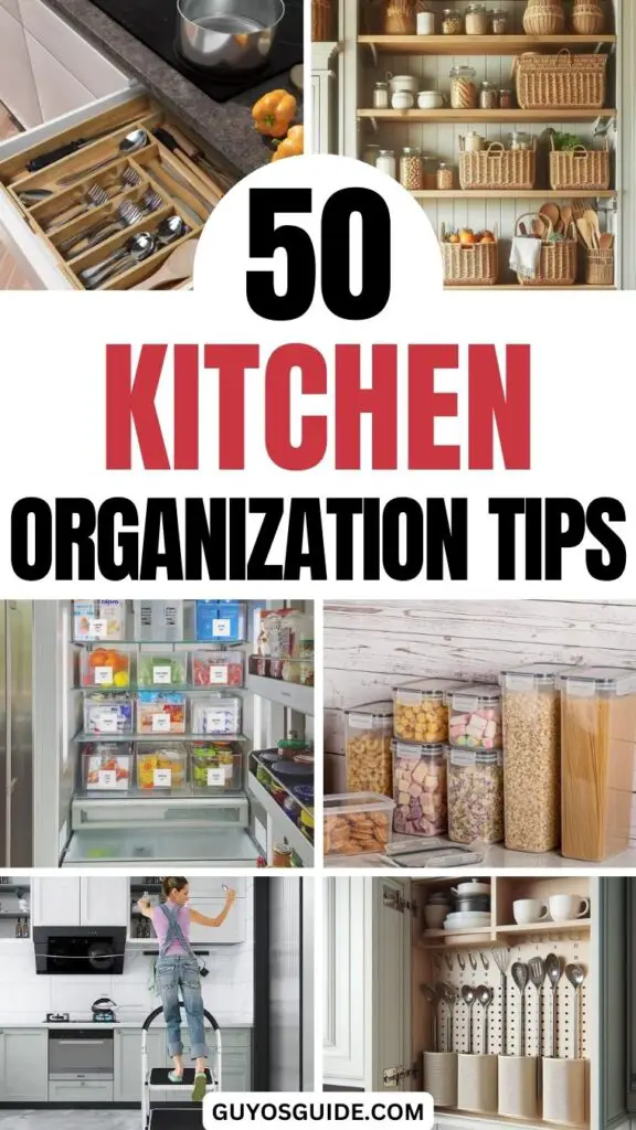 kitchen organization tips