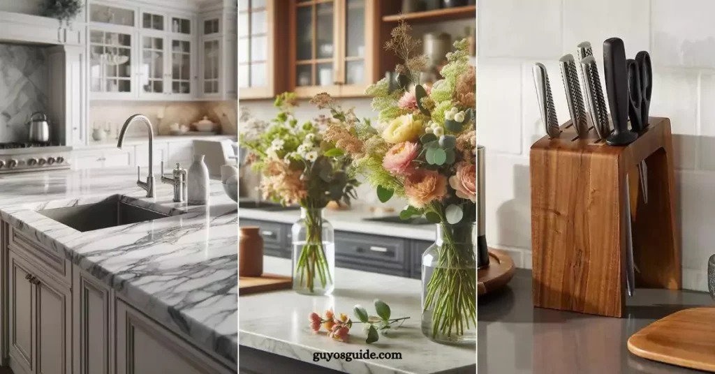 kitchen countertop decor ideas - Featured Image