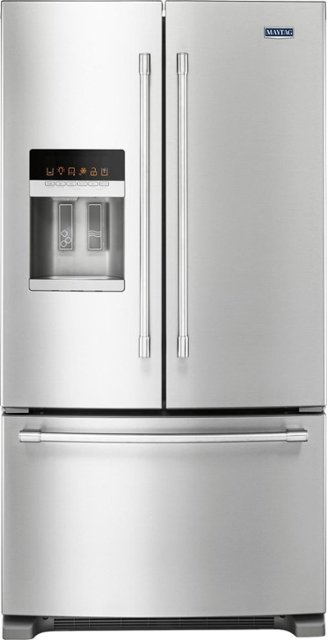 Maytag – 24.7 Cu. Ft. French Door Refrigerator on a white background