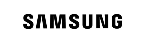 The image features the Samsung logo prominently displayed. The logo consists of the word “SAMSUNG” written in bold, black, capital letters against a plain white background, creating a strong contrast that makes the text easily readable. The image is simple and straightforward, representing the brand identity of Samsung.