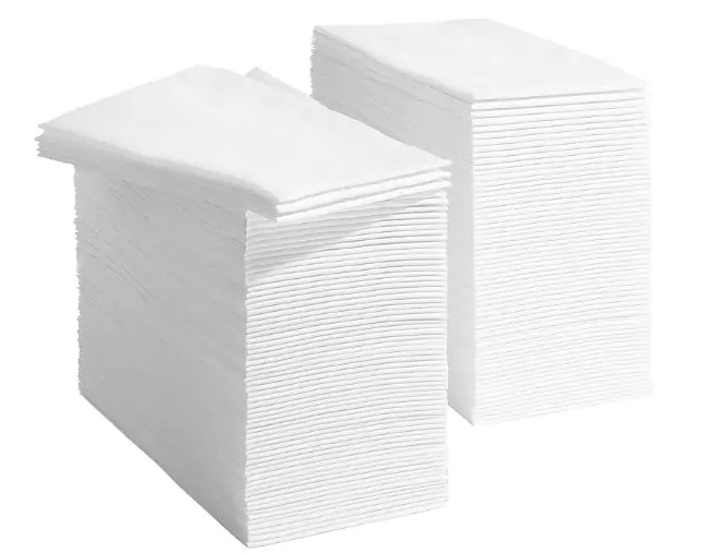 Prestee 200 Disposable Paper Hand Towels on a white background