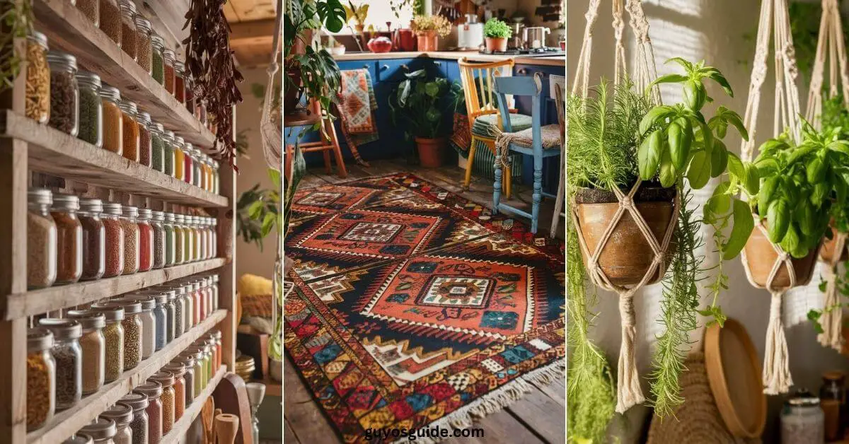 Bohemian Kitchen Decor Ideas - Guyo's Guide