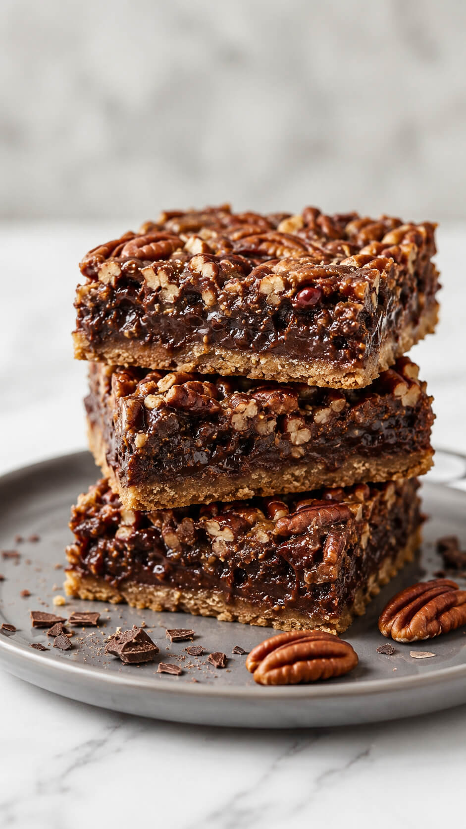 Chocolate Pecan Pie Bars