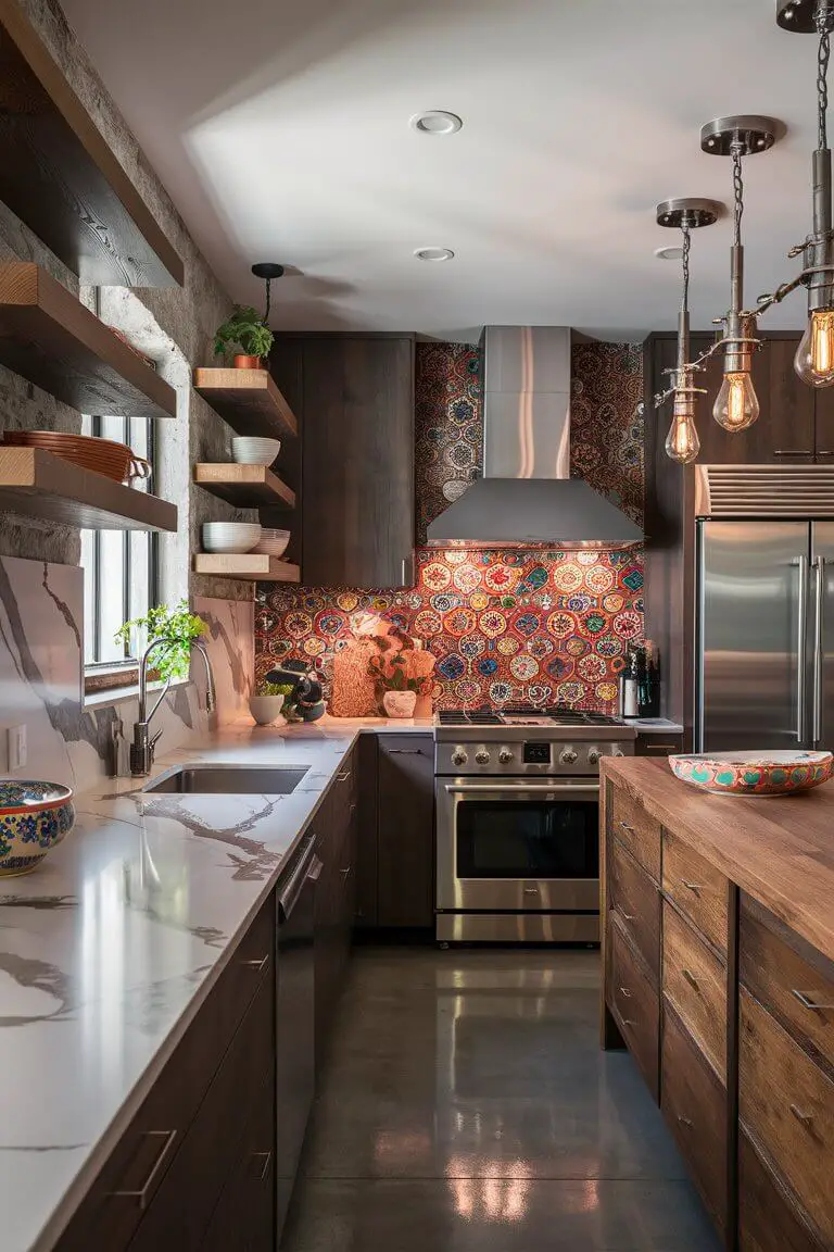 25 Colorful Eclectic Kitchen Ideas for a Fun Makeover