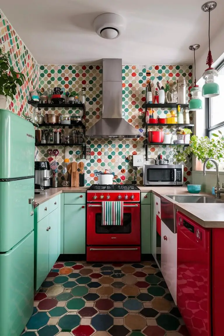 25 Colorful Eclectic Kitchen Ideas for a Fun Makeover