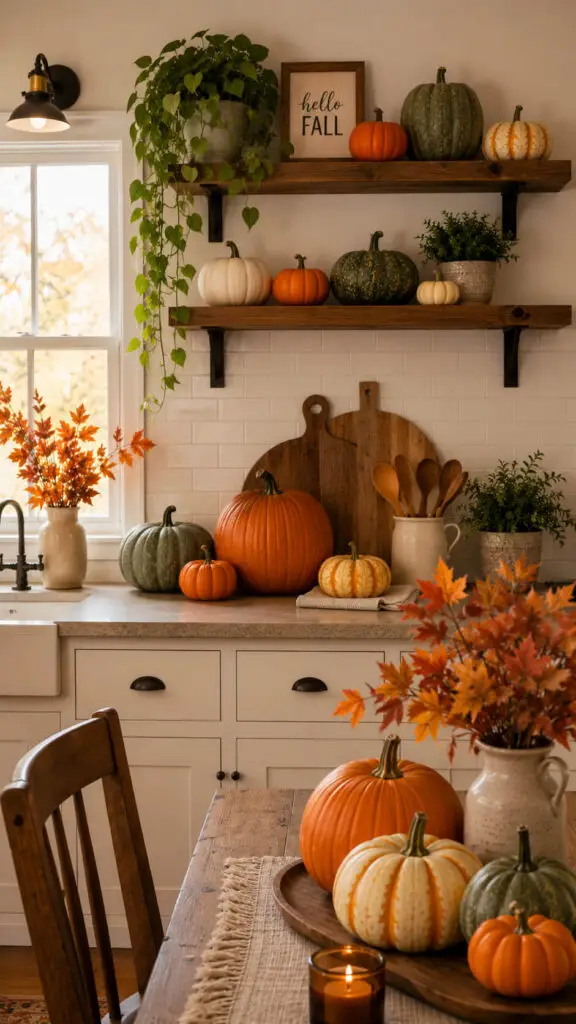Cozy autumn rustic charm fall