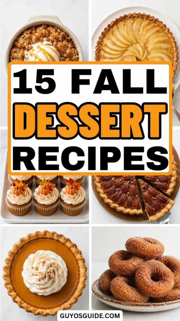 Fall Dessert Recipes