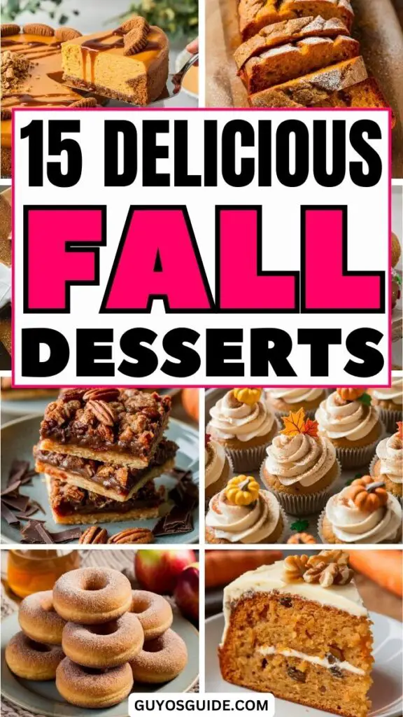 15 Fall Desserts