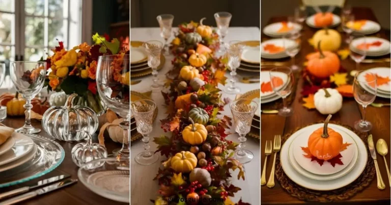 Fall Dining Table Decor Ideas - Guyo's Guide