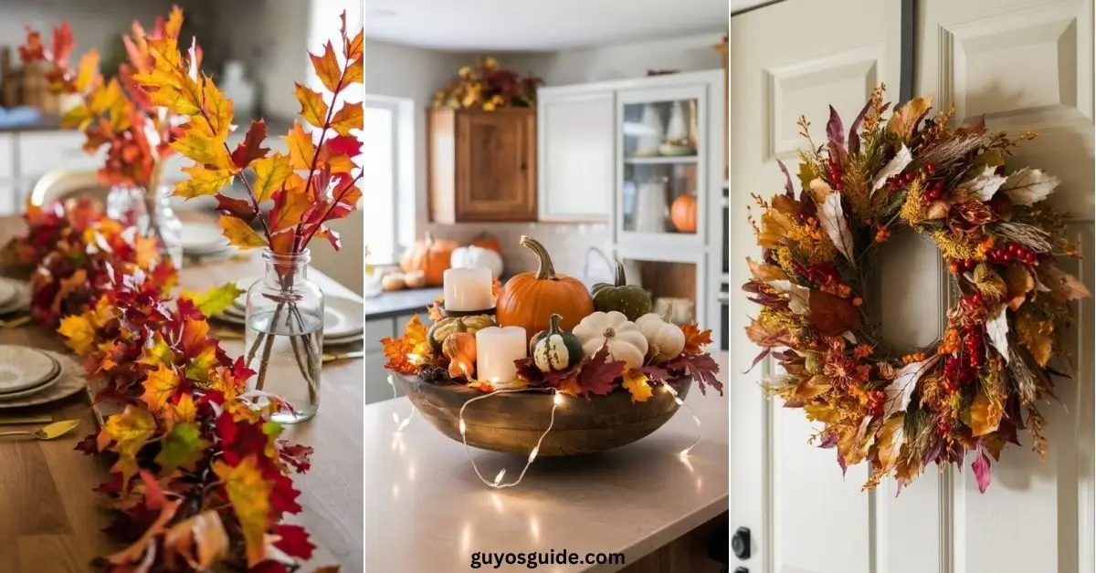 Fall Kitchen Decor Ideas - Guyo's Guide