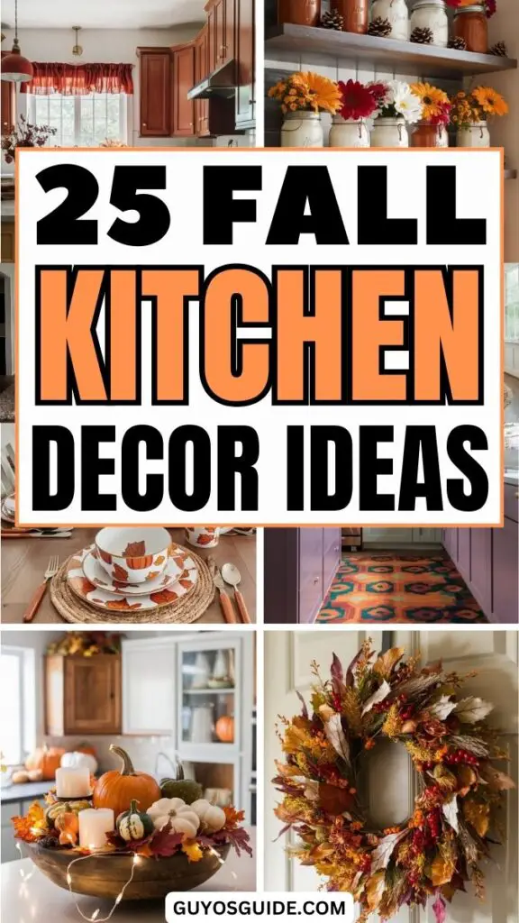 25 fall kitchen decor ideas