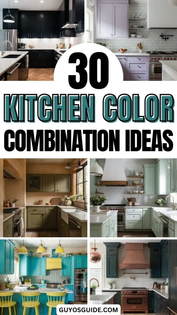 kitchen color combination ideas