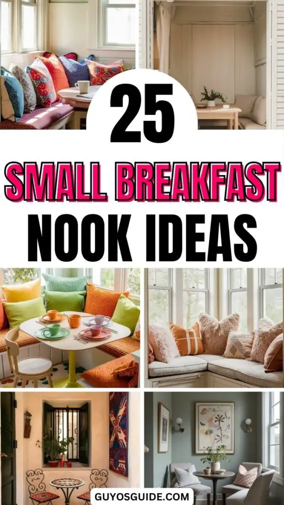 25 small breakfast nook ideas