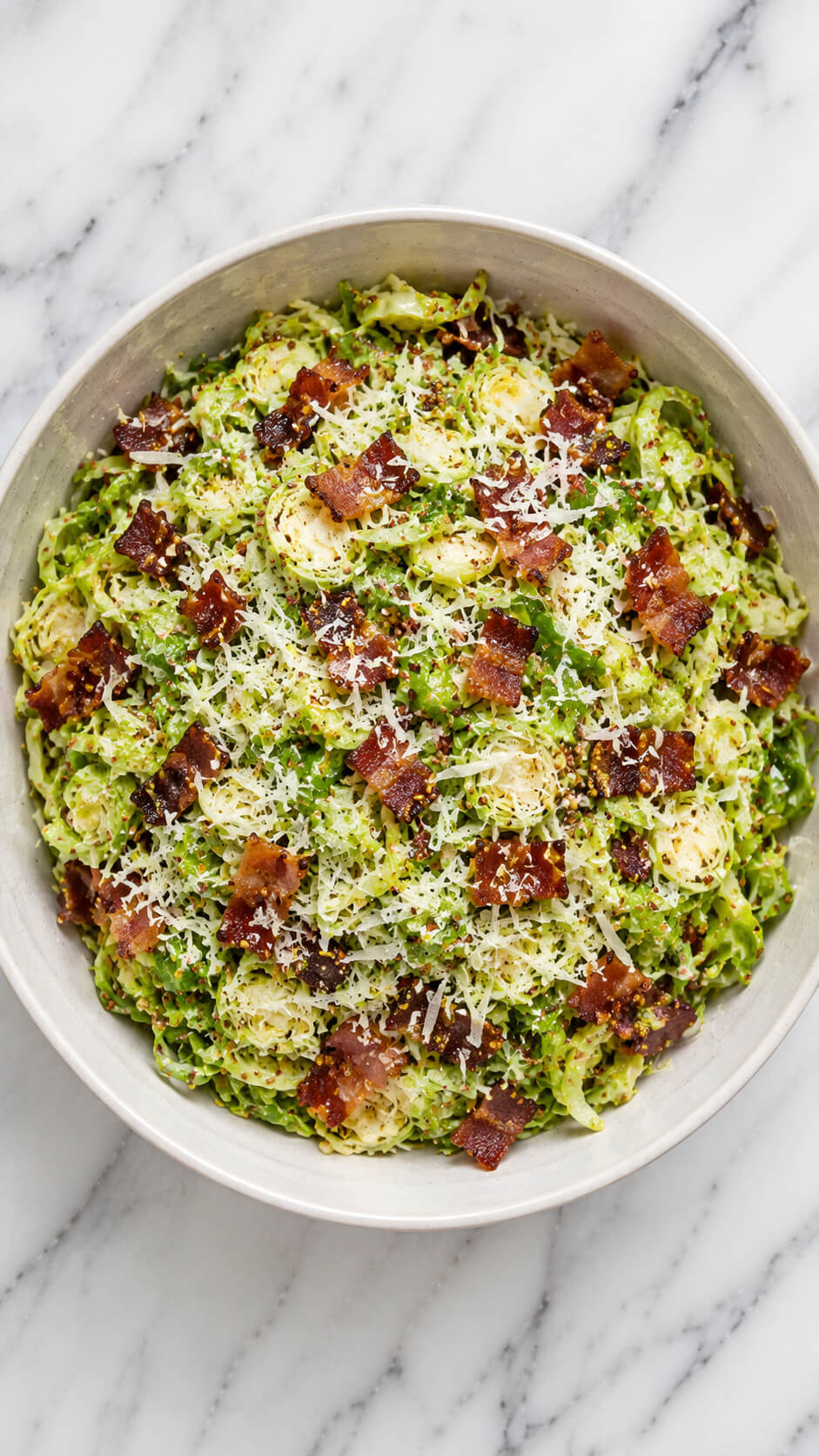 Brussels Sprouts and Bacon Salad