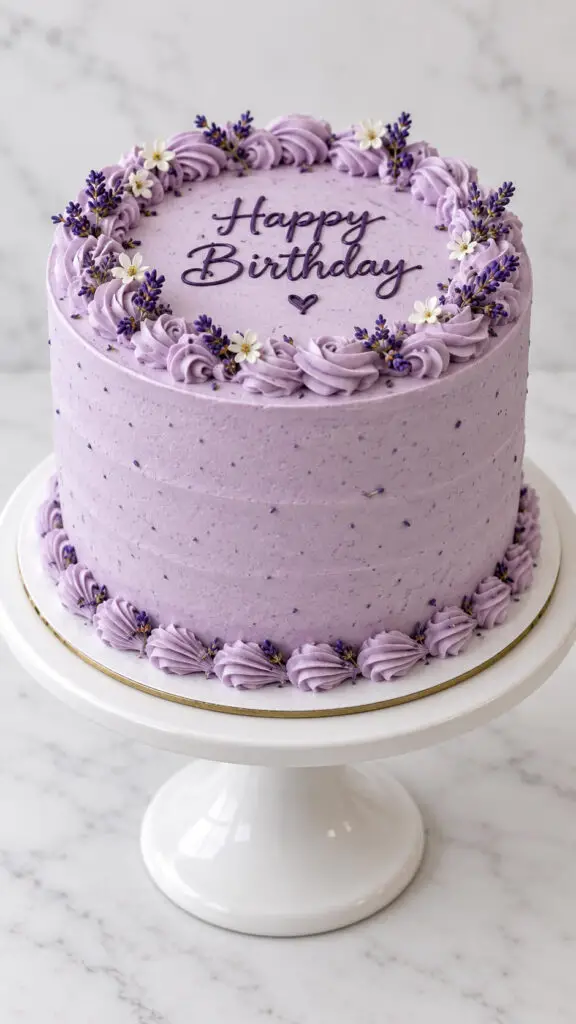 Lavender Earl Grey Cake