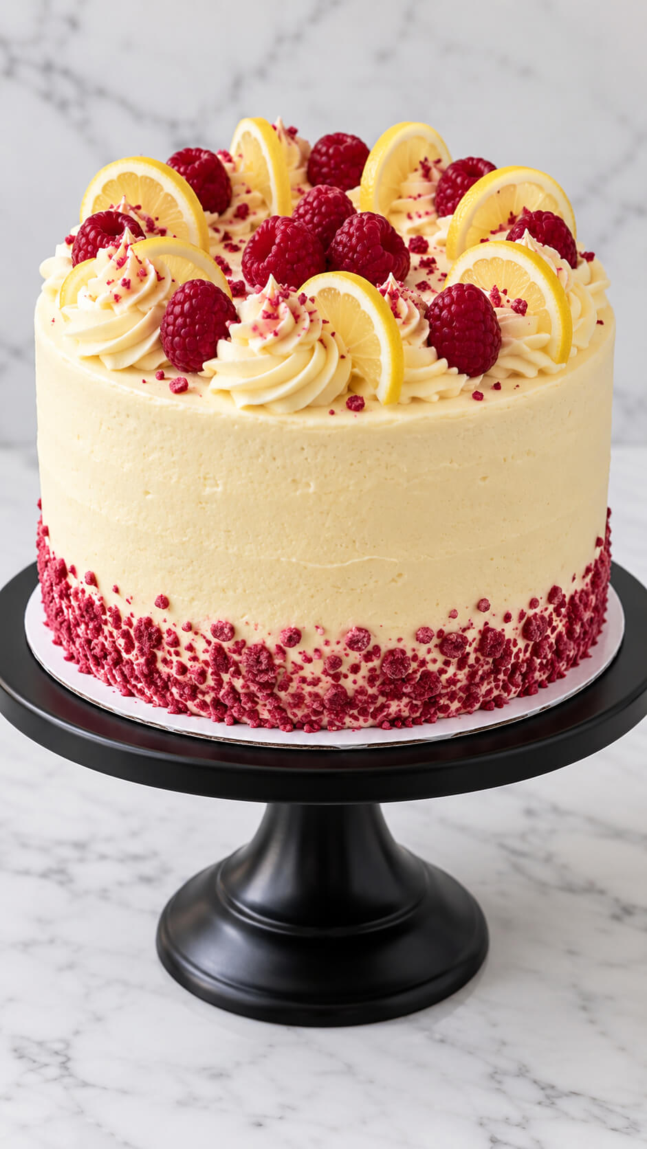 Lemon Raspberry Cake
