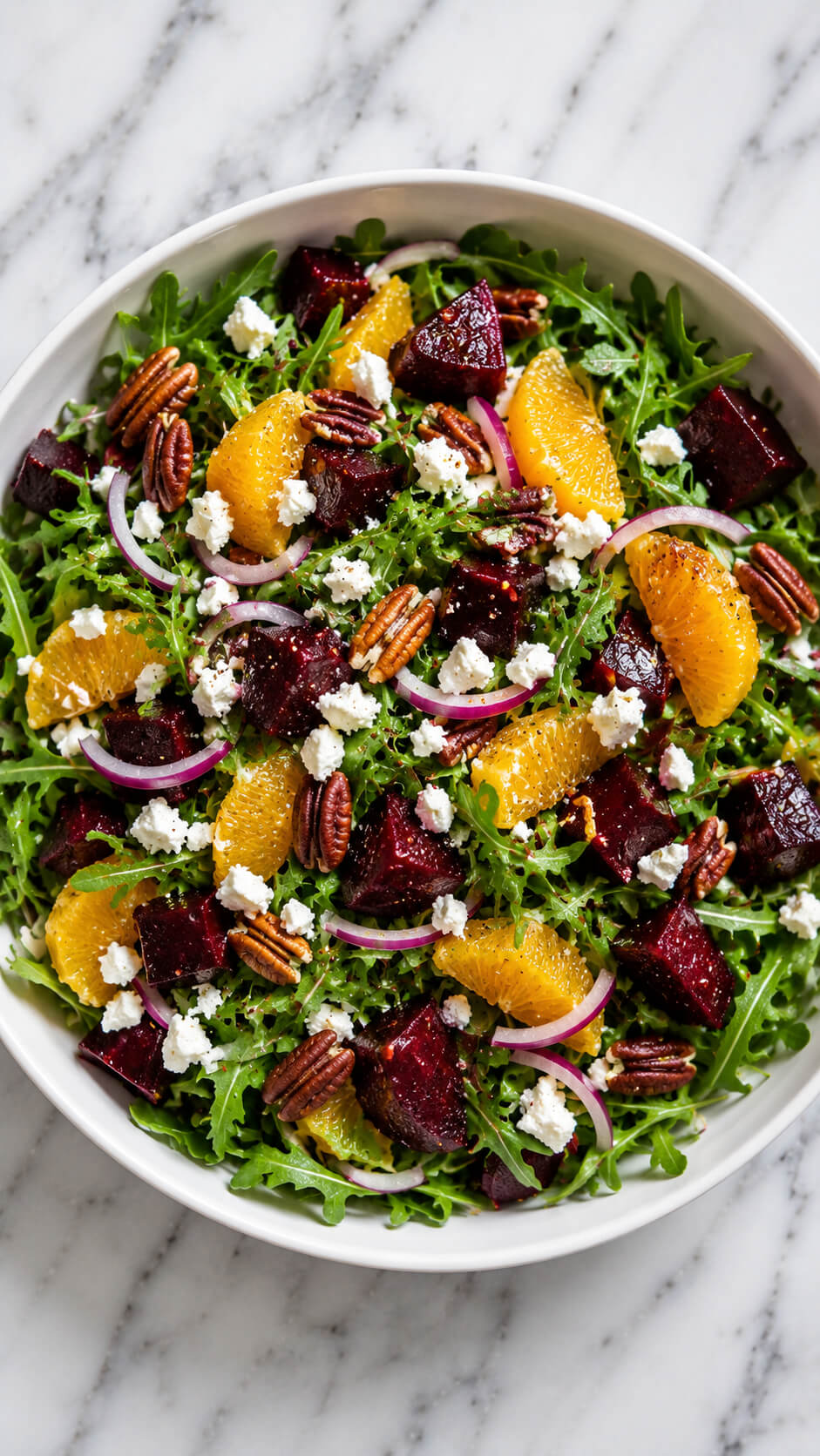 Roasted Beet and Arugula Salad