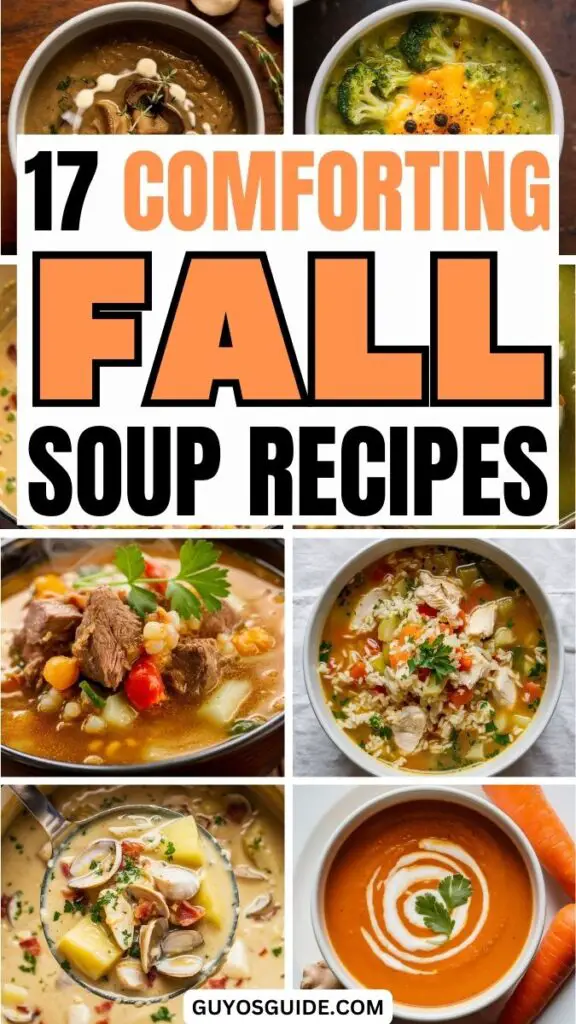 Fall Soup Recipes