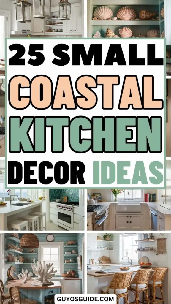 25 Small Coastal Kitchen Decor Ideas