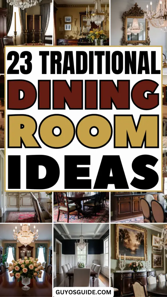 traditional dining room ideas