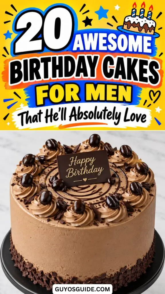 Birthday Cakes for Men