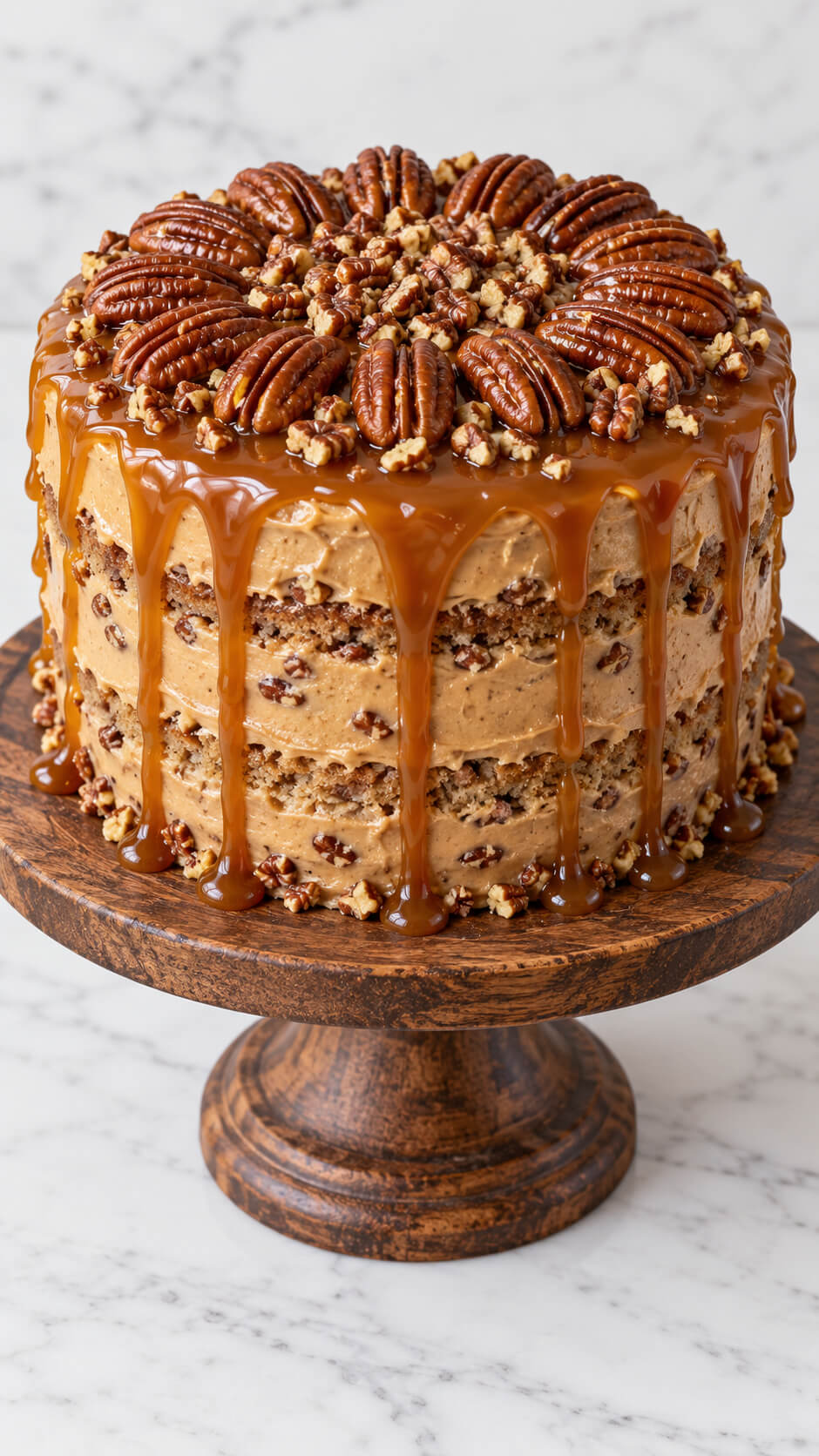 Caramel Pecan Cake