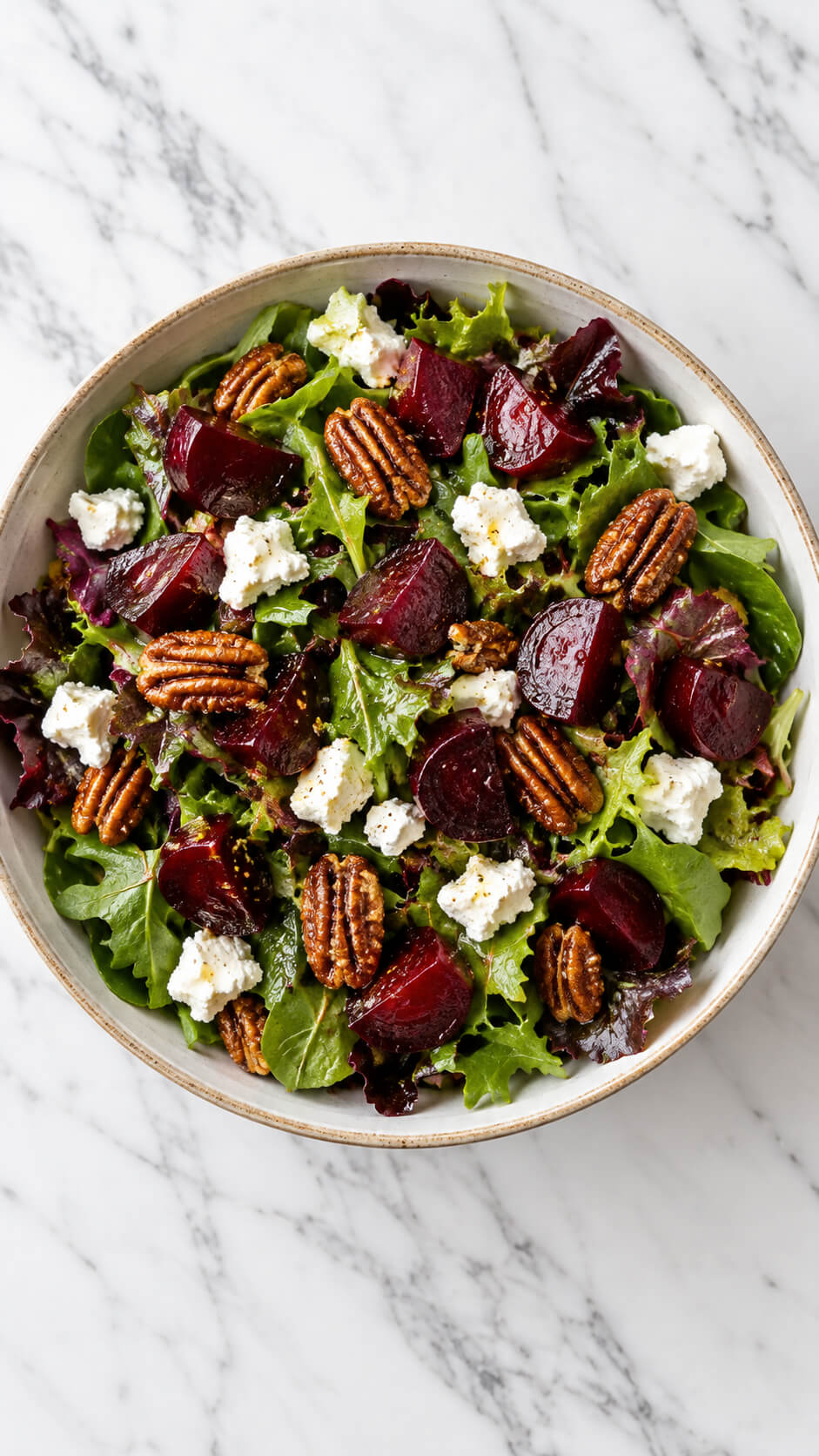 Roasted Beet and Goat Cheese Salad