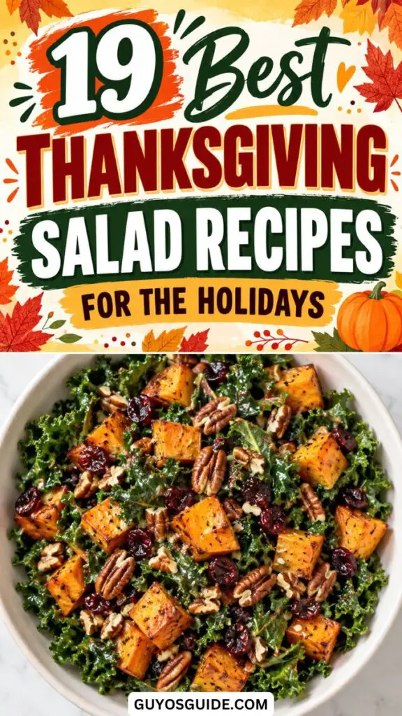 Thanksgiving Salad Recipes - Pin