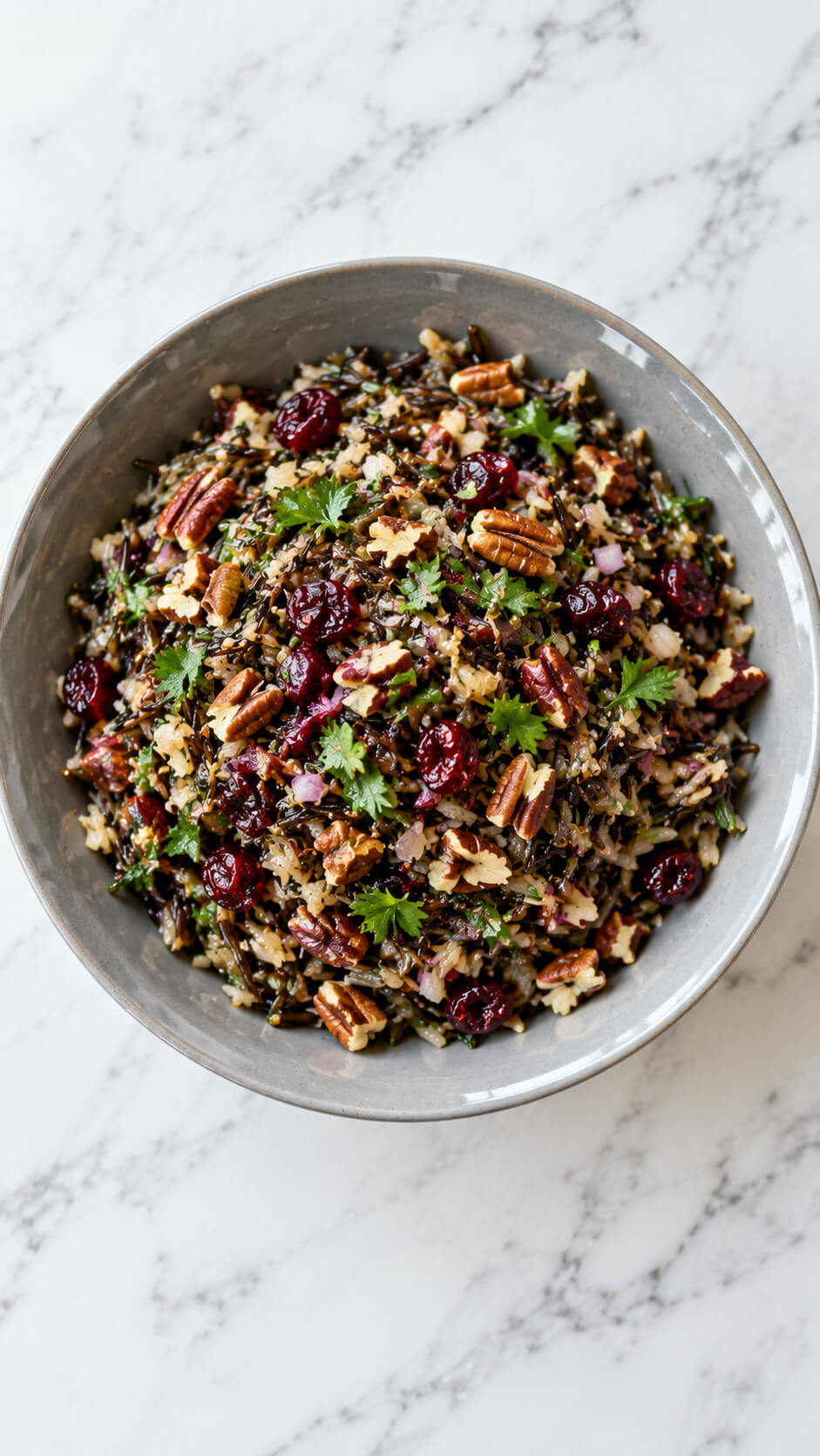 Wild Rice and Cranberry Salad